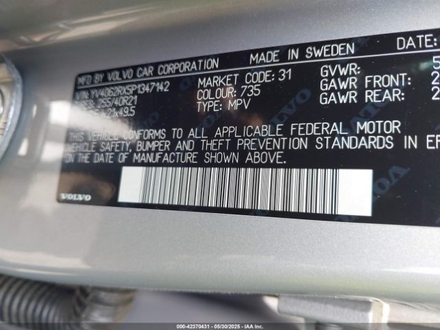 2023 VOLVO XC60 YV4062RX5P1347142 Photo 8