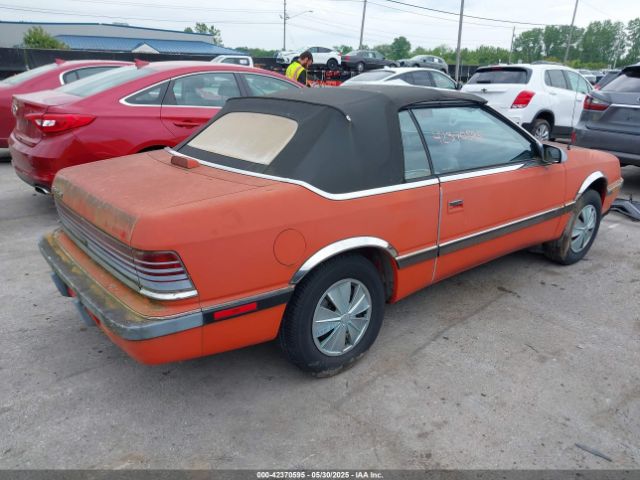 1989 CHRYSLER LEBARON 1C3XJ45K7KG108045 Photo 3
