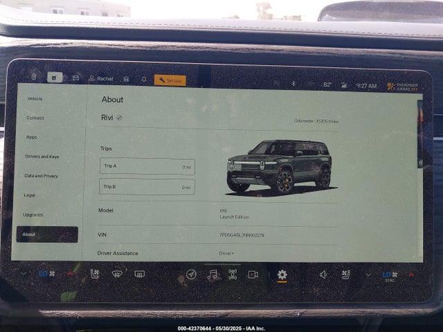 Rivian R1s 2022 7PDSGABL3NN002278 Image 24