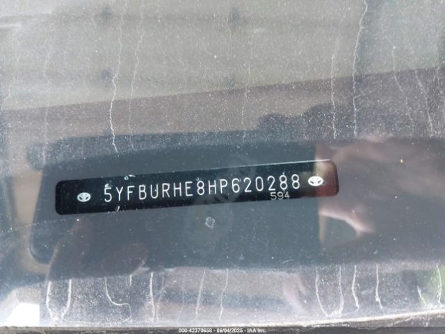 5YFBURHE8HP620288 Toyota COROLLA LE