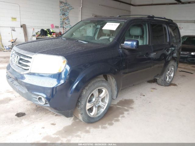 5FNYF4H66FB030521 Honda Pilot Ex-l