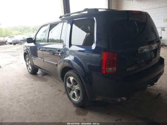 5FNYF4H66FB030521 Honda Pilot Ex-l