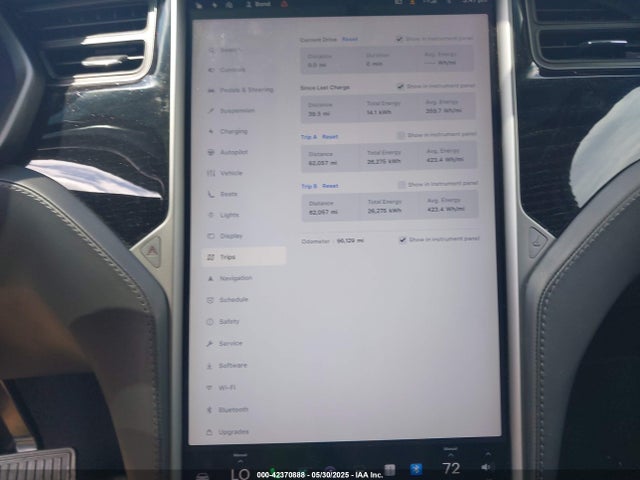 5YJXCBE25JF100156 Tesla MODEL X