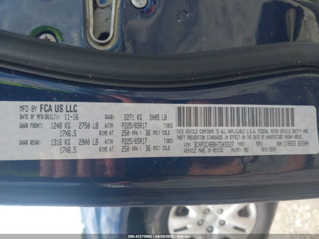 3C4PDCAB8HT545527 Dodge JOURNEY SE