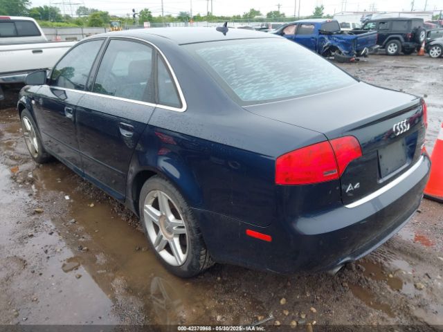 2008 AUDI A4 WAUAF78E78A041983 Photo 2
