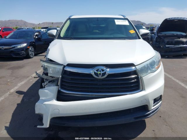 5TDKKRFH5FS101903 Toyota Highlander Xle V6