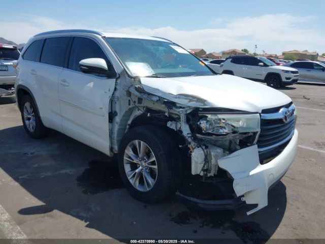 5TDKKRFH5FS101903 Toyota Highlander Xle V6