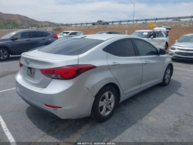 5NPDH4AE3FH570484 Hyundai ELANTRA SE