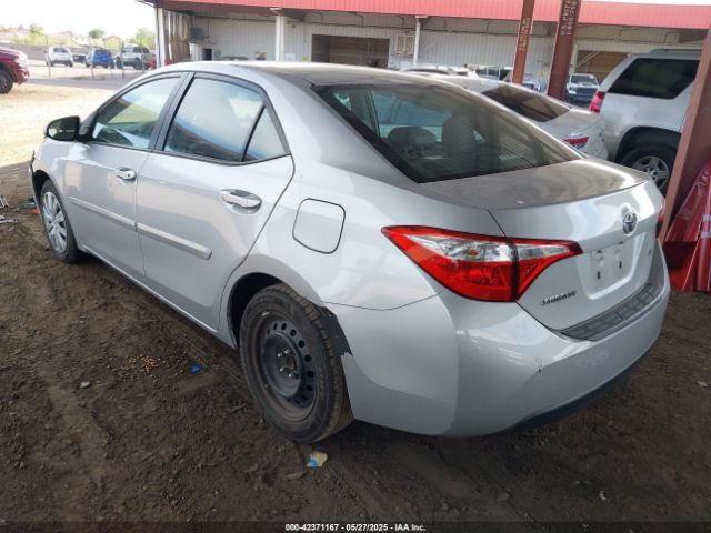 5YFBURHE1FP313168 Toyota COROLLA LE
