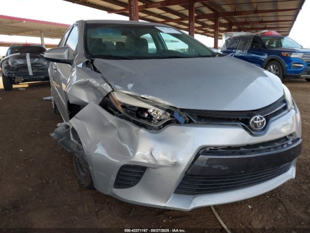 5YFBURHE1FP313168 Toyota COROLLA LE