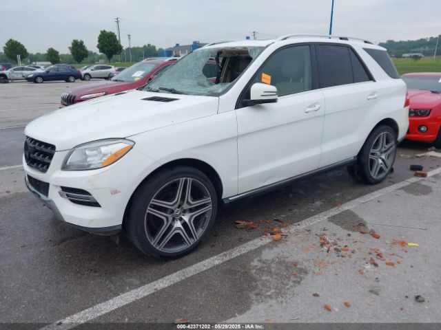 2015 MERCEDES-BENZ ML 350 4JGDA5HB9FA447877 Photo 1