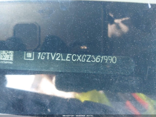 1GTV2LECXGZ361990 GMC l83 - sidi, vvt, afm, e85 max, aluminum