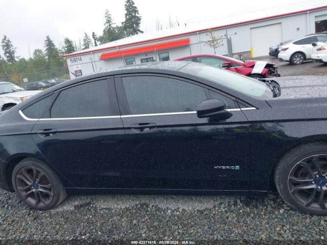 3FA6P0LU9JR116437 Ford Fusion Hybrid Se