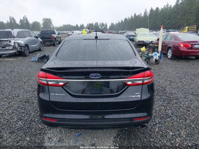 3FA6P0LU9JR116437 Ford Fusion Hybrid Se