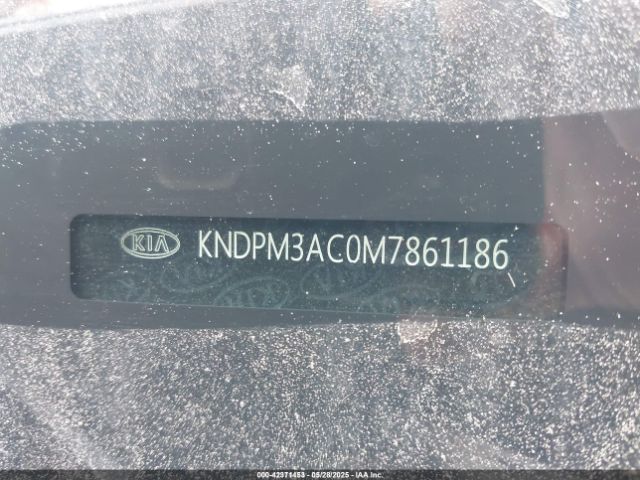 KNDPM3AC0M7861186 KIA Sportage Lx