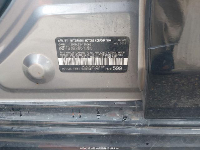 2017 MITSUBISHI LANCER JA32U2FU5HU005698 Photo 8