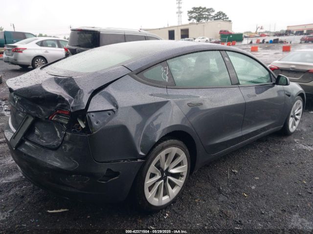 5YJ3E1EA7NF316347 Tesla 2022