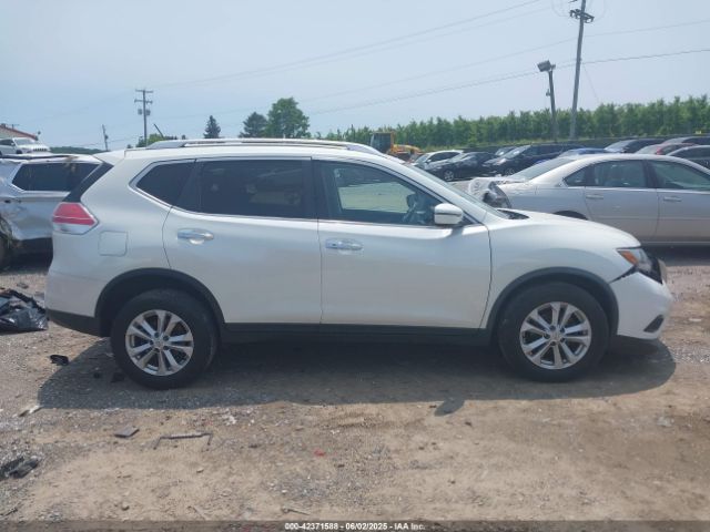 KNMAT2MVXGP699801 Nissan Rogue S/sl/sv