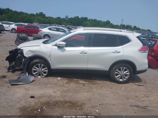 KNMAT2MVXGP699801 Nissan Rogue S/sl/sv