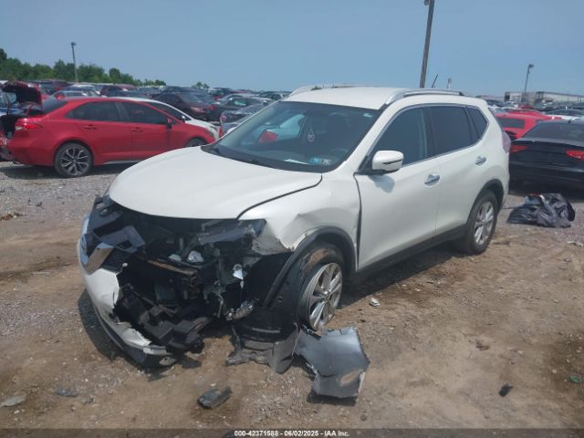 KNMAT2MVXGP699801 Nissan Rogue S/sl/sv
