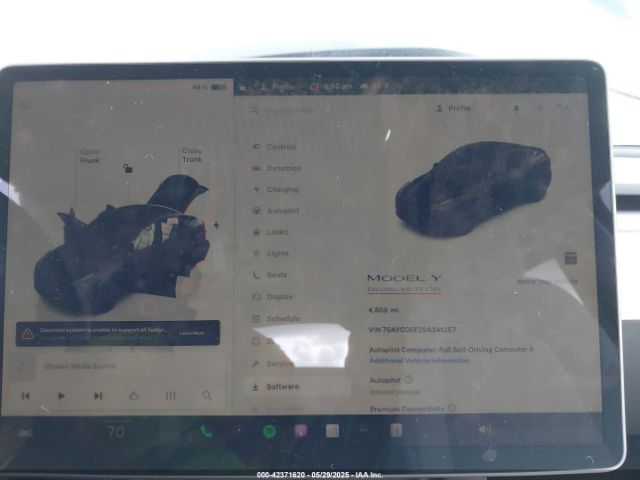 2025 TESLA MODEL Y 7SAYGDEF2SA341357 Photo 6