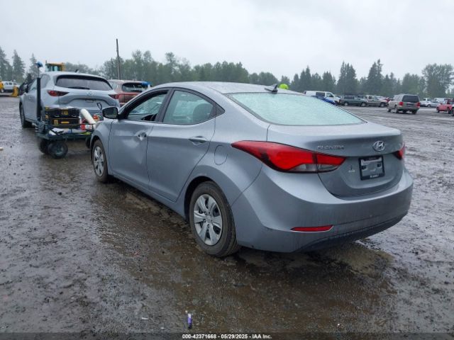 5NPDH4AE1GH664767 Hyundai ELANTRA SE