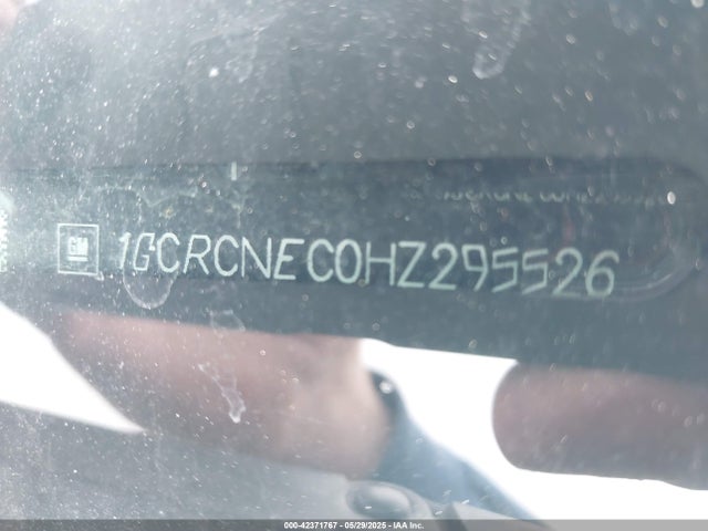 1GCRCNEC0HZ295526 Chevrolet l83 - sidi: spark ignited direct injection, vvt: variable valve timing, afm, e85 max, alum