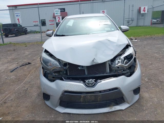 2T1BURHE2FC284845 Toyota COROLLA LE