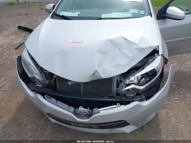 2T1BURHE2FC284845 Toyota COROLLA LE
