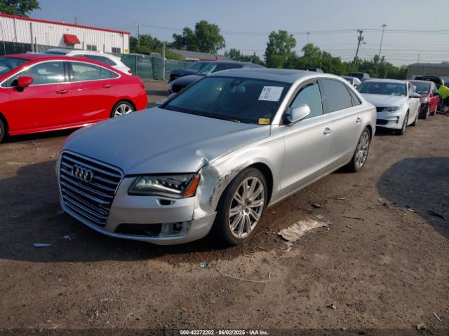 2013 AUDI A8 L WAURGAFD7DN016351 Photo 1