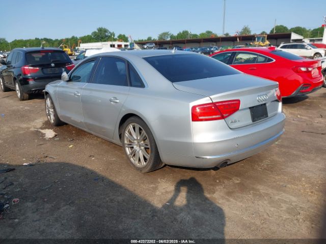 2013 AUDI A8 L WAURGAFD7DN016351 Photo 2