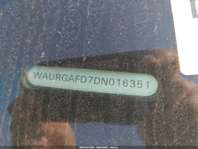 2013 AUDI A8 L WAURGAFD7DN016351 Photo 8