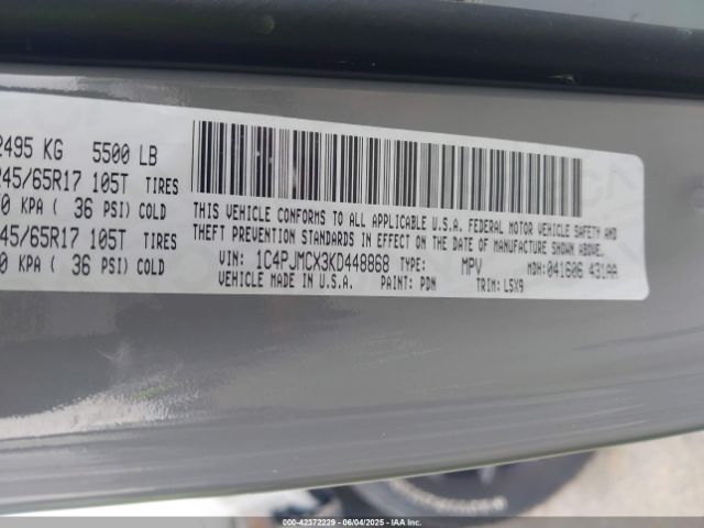 2019 JEEP CHEROKEE 1C4PJMCX3KD448868 Photo 8