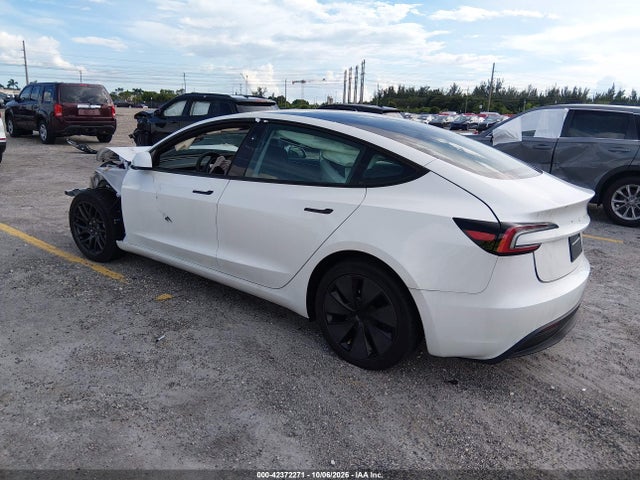 Aukcja sprzedaży 2025 Tesla Model 3 Long Range Rear-wheel Drive, vin: 5YJ3E1EA6SF926459, numer aukcji: 42372271