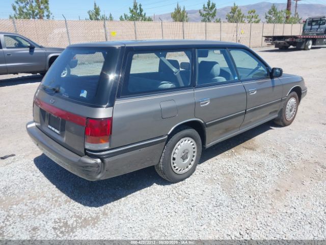 1991 SUBARU LEGACY 4S4BJ63C3M7921815 Photo 3