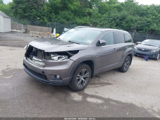 5TDJKRFHXGS258923 Toyota Highlander Xle V6
