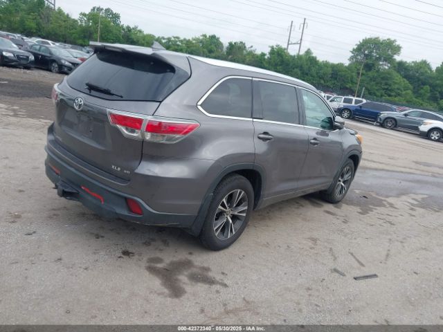 5TDJKRFHXGS258923 Toyota Highlander Xle V6
