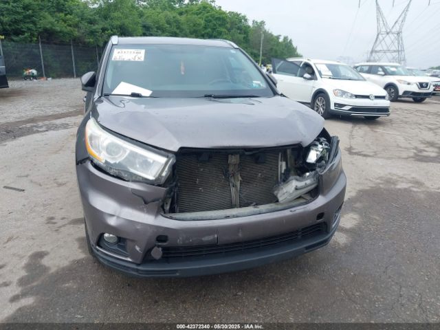 5TDJKRFHXGS258923 Toyota Highlander Xle V6