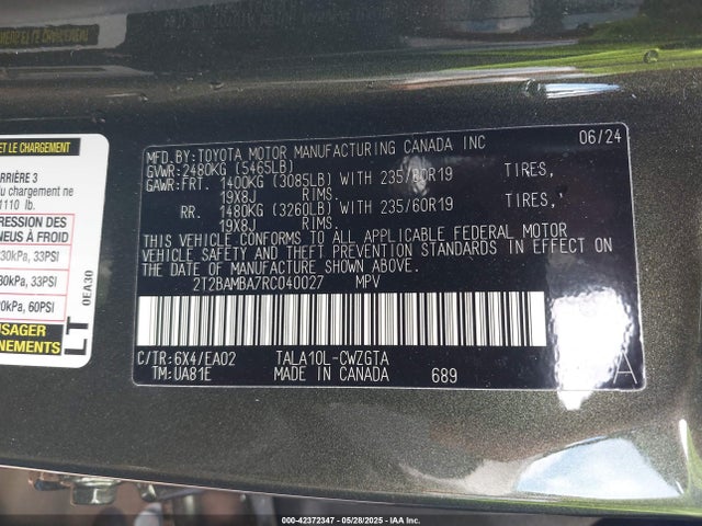 Lexus t24a-fts 2024 2T2BAMBA7RC040027 Image 9