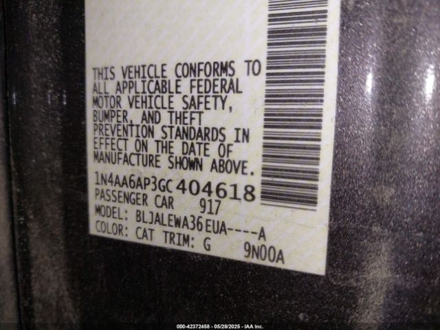 2016 NISSAN MAXIMA 1N4AA6AP3GC404618 Photo 8