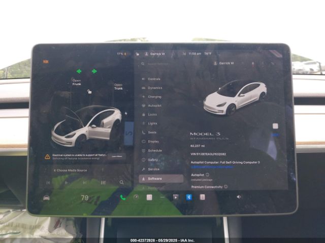 2020 TESLA MODEL 3 5YJ3E1EA3LF632082 Photo 6