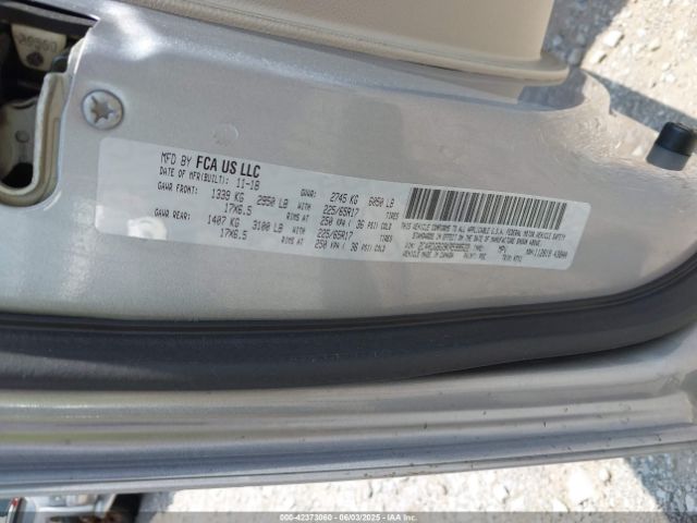 2019 DODGE GRAND CARAVAN 2C4RDGBG9KR599522 Photo 8