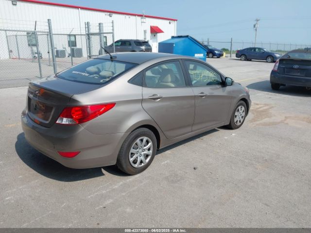 2013 HYUNDAI ACCENT KMHCT4AE1DU358871 Photo 3