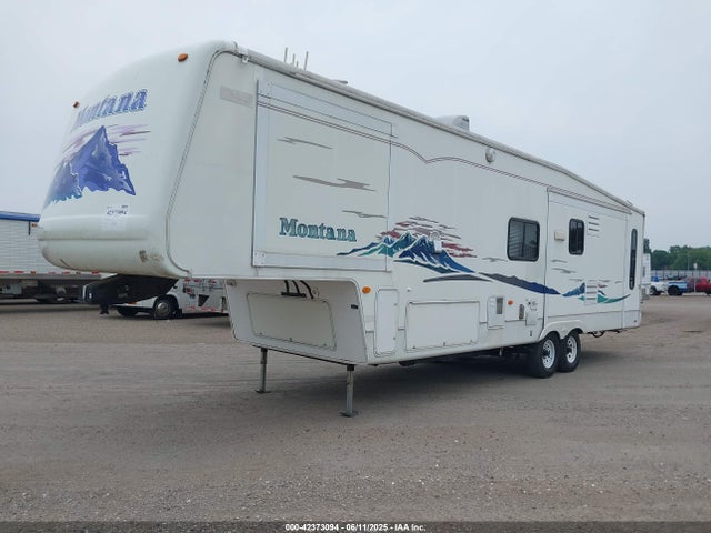 Aukcja sprzedaży 2003 Keystone Montana 3670rl 5th Wheel Travel Trailer, vin: 4YDF3672434502502, numer aukcji: 42373094