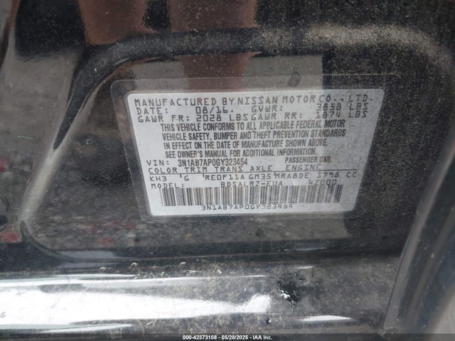 3N1AB7AP0GY323454 Nissan SENTRA SR