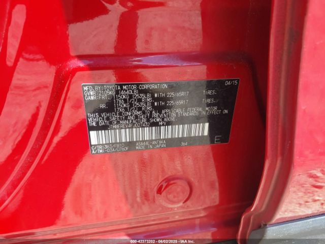 2015 TOYOTA RAV4 JTMBFREV4FJ027432 Photo 8