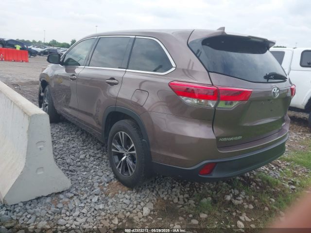 5TDBZRFH6JS812871 Toyota Highlander Le Plus