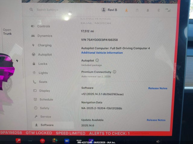 7SAYGDEE9PA198258 Tesla 2023