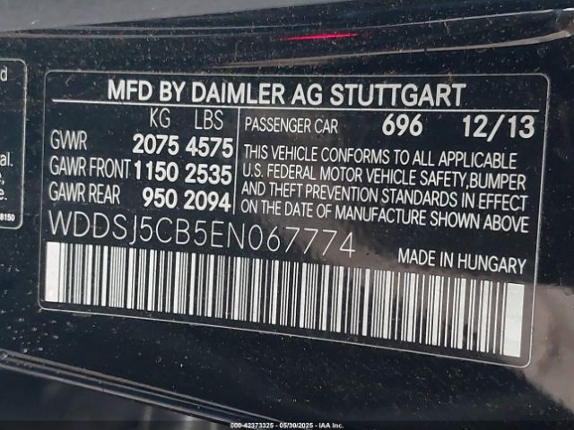 2014 MERCEDES-BENZ CLA 45 AMG WDDSJ5CB5EN067774 Photo 8