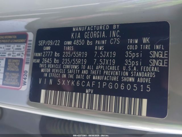 5XYK6CAF1PG060515 KIA Sportage X-line